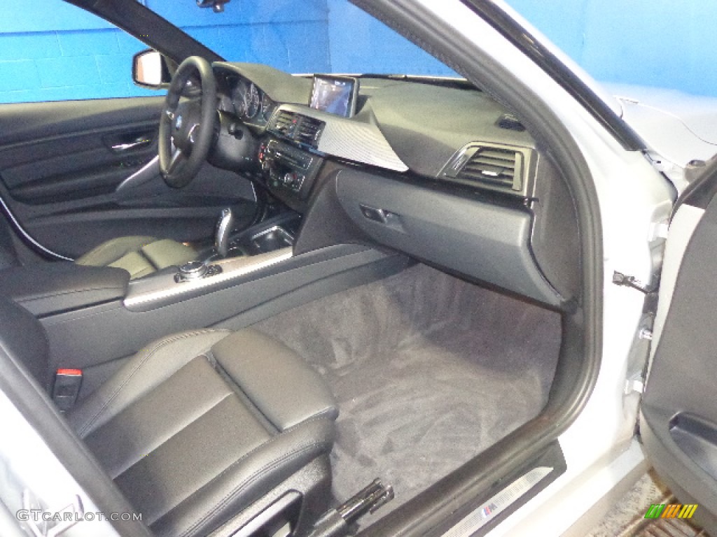 2014 3 Series 335i xDrive Sedan - Glacier Silver Metallic / Black photo #26