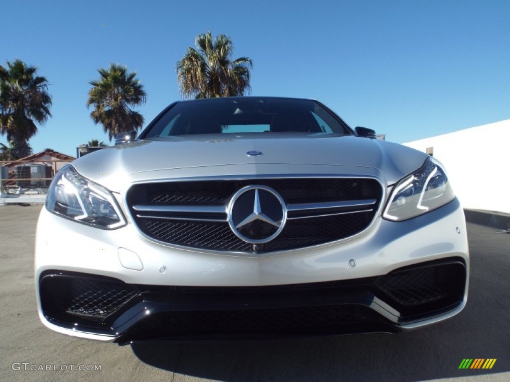 2014 E 63 AMG S-Model - Iridium Silver Metallic / Black photo #2