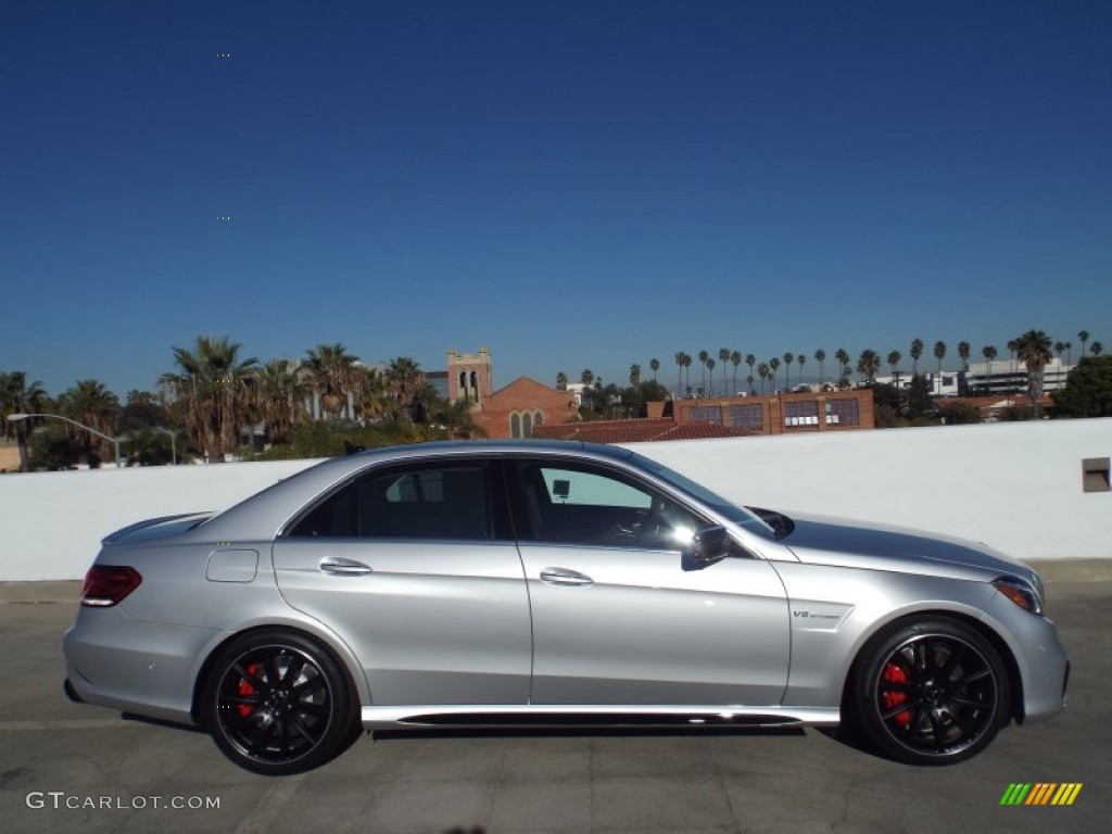 Iridium Silver Metallic 2014 Mercedes-Benz E 63 AMG S-Model Exterior Photo #89763335