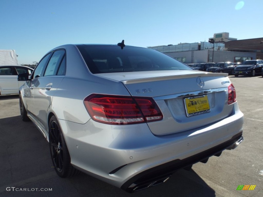 2014 E 63 AMG S-Model - Iridium Silver Metallic / Black photo #6