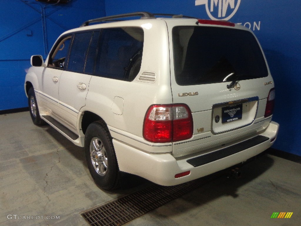 2002 LX 470 - Golden Pearl / Ivory photo #3
