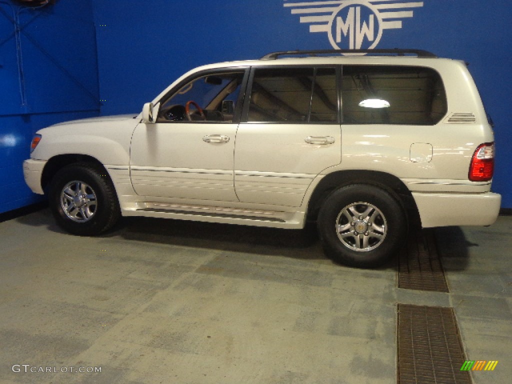 2002 LX 470 - Golden Pearl / Ivory photo #4