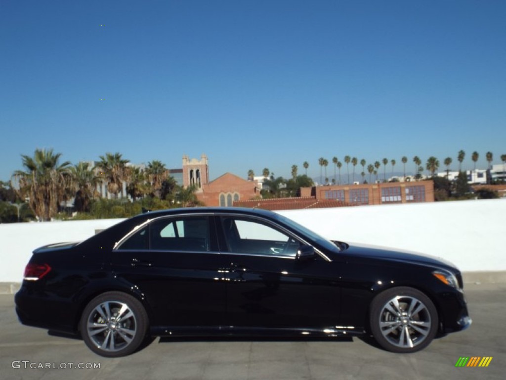 2014 E 350 Sport Sedan - Black / Black photo #3