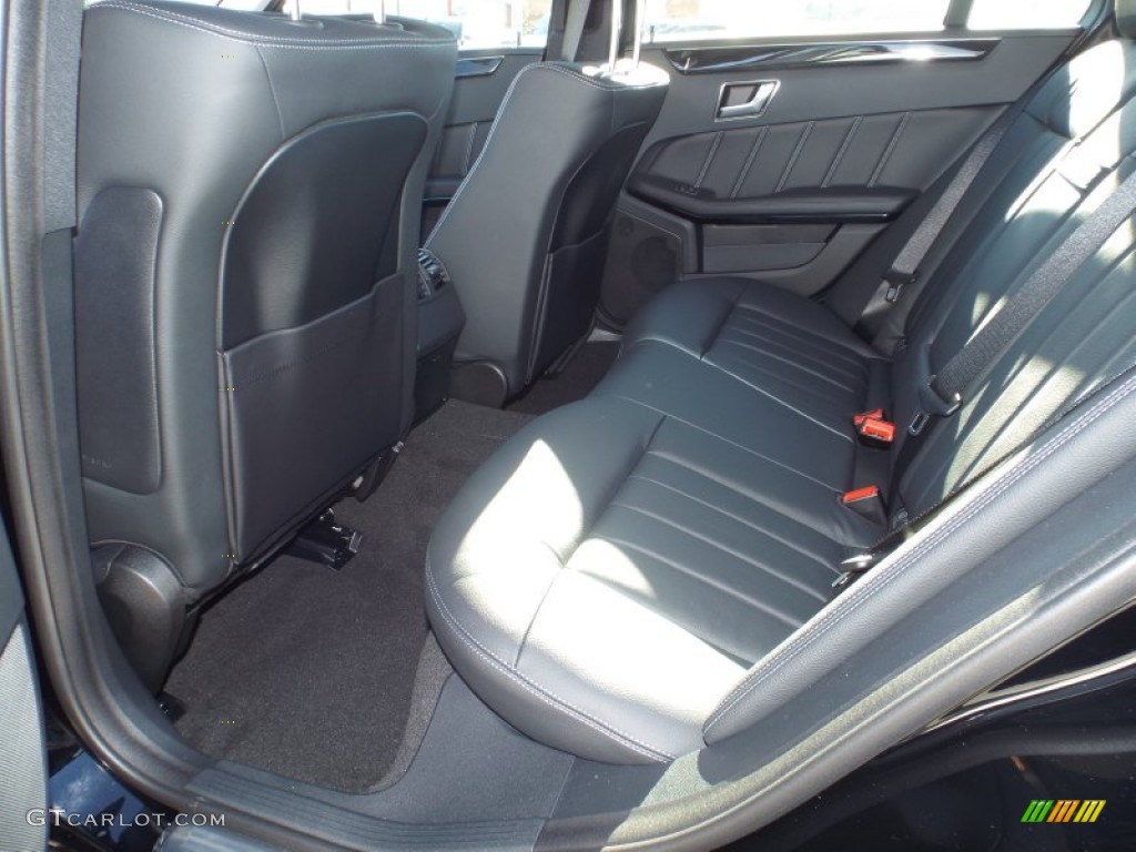 2014 E 350 Sport Sedan - Black / Black photo #8