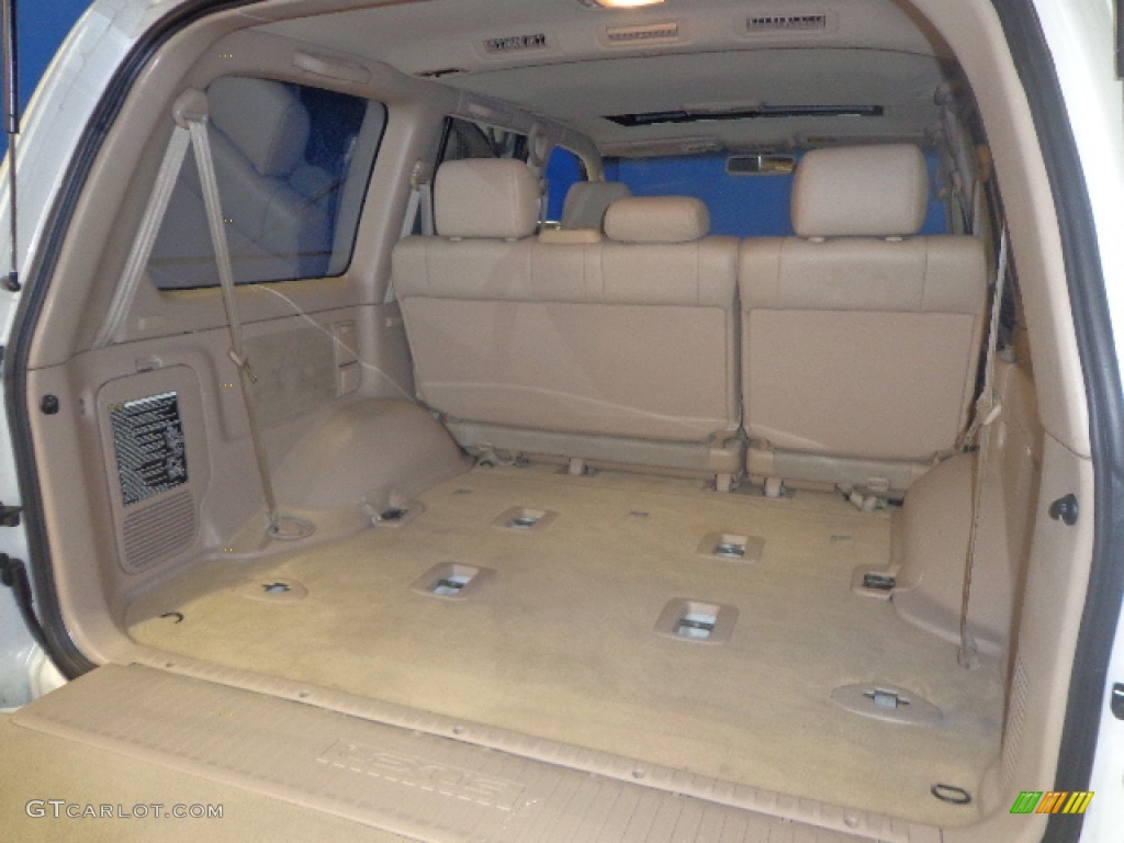 2002 LX 470 - Golden Pearl / Ivory photo #16