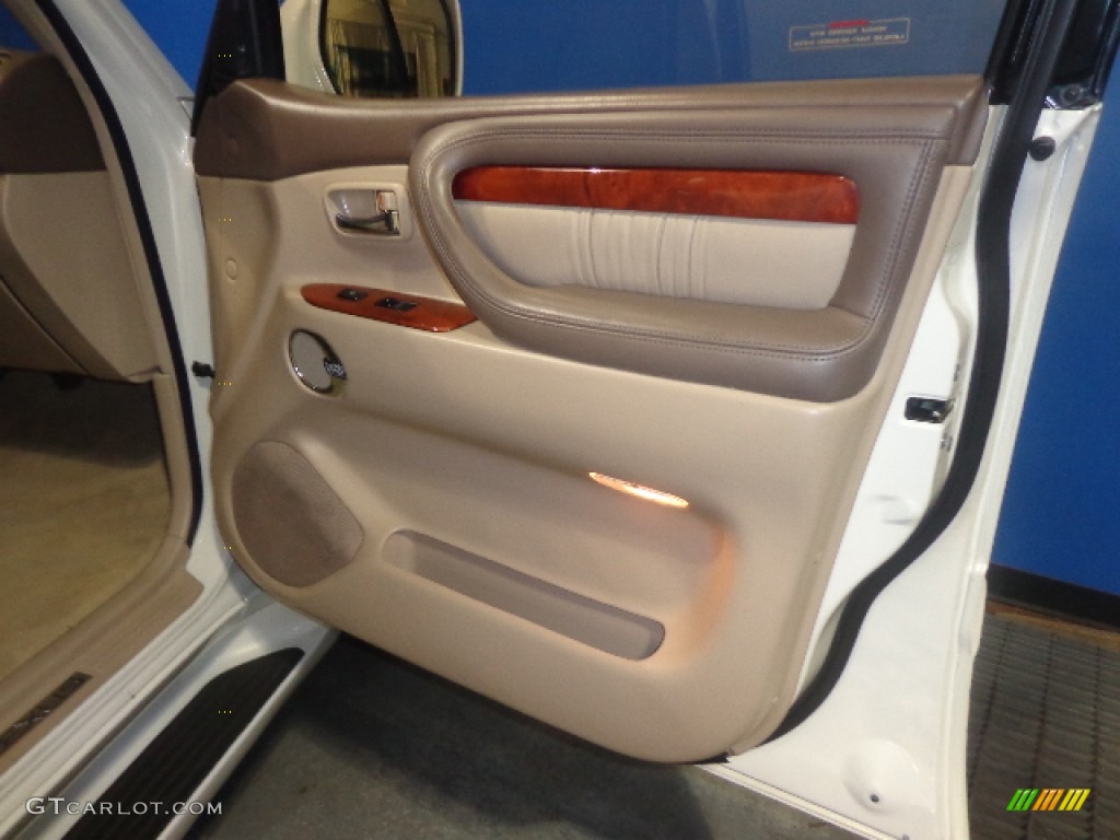 2002 LX 470 - Golden Pearl / Ivory photo #20
