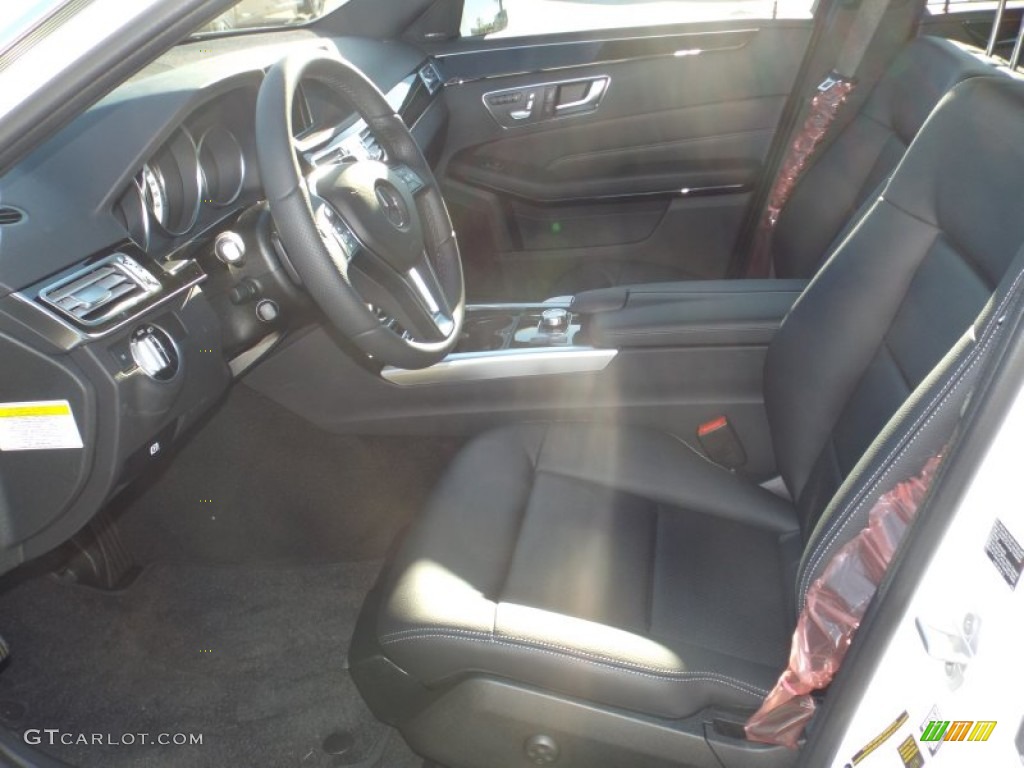2014 E 350 Sport Sedan - Diamond White Metallic / Black photo #7