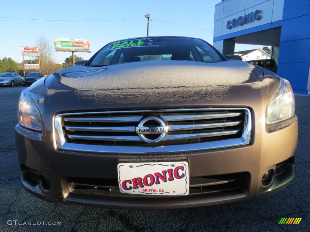 2012 Maxima 3.5 S - Java Metallic / Charcoal photo #2