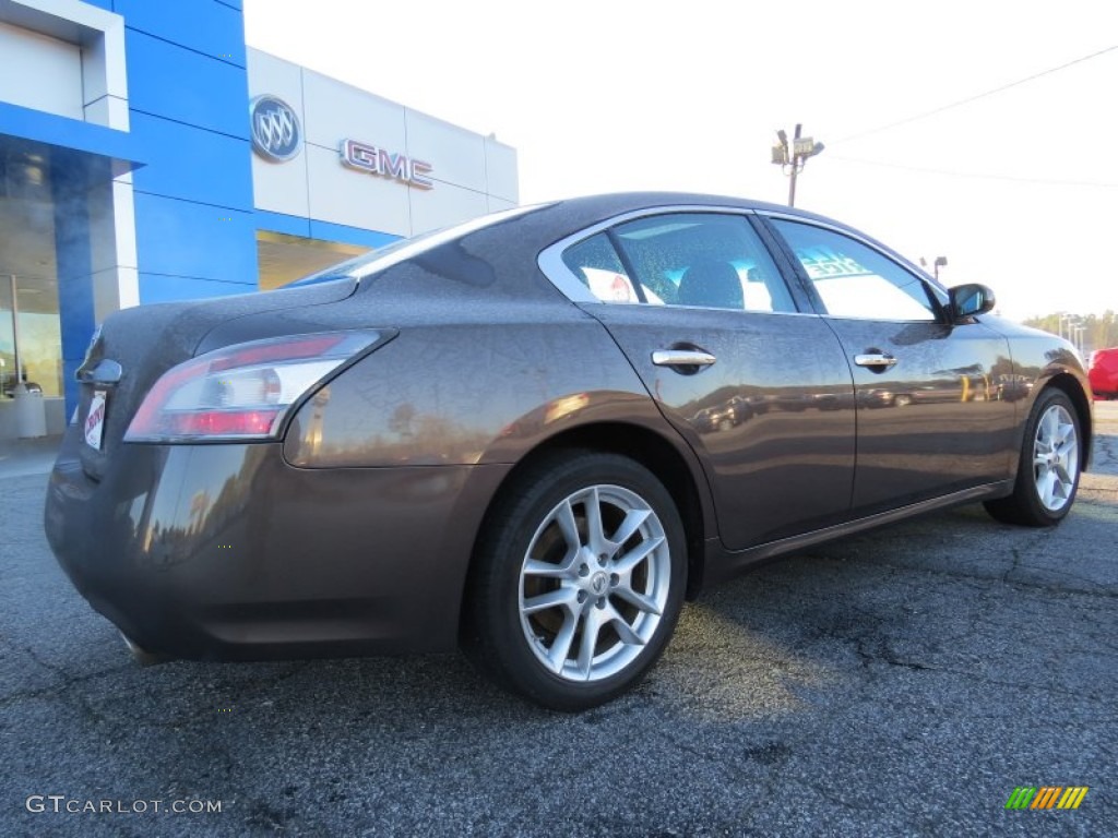 2012 Maxima 3.5 S - Java Metallic / Charcoal photo #7