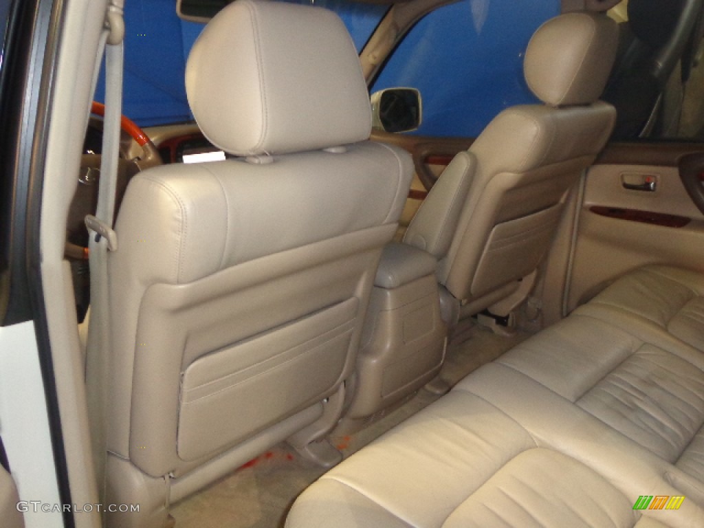 2002 LX 470 - Golden Pearl / Ivory photo #28