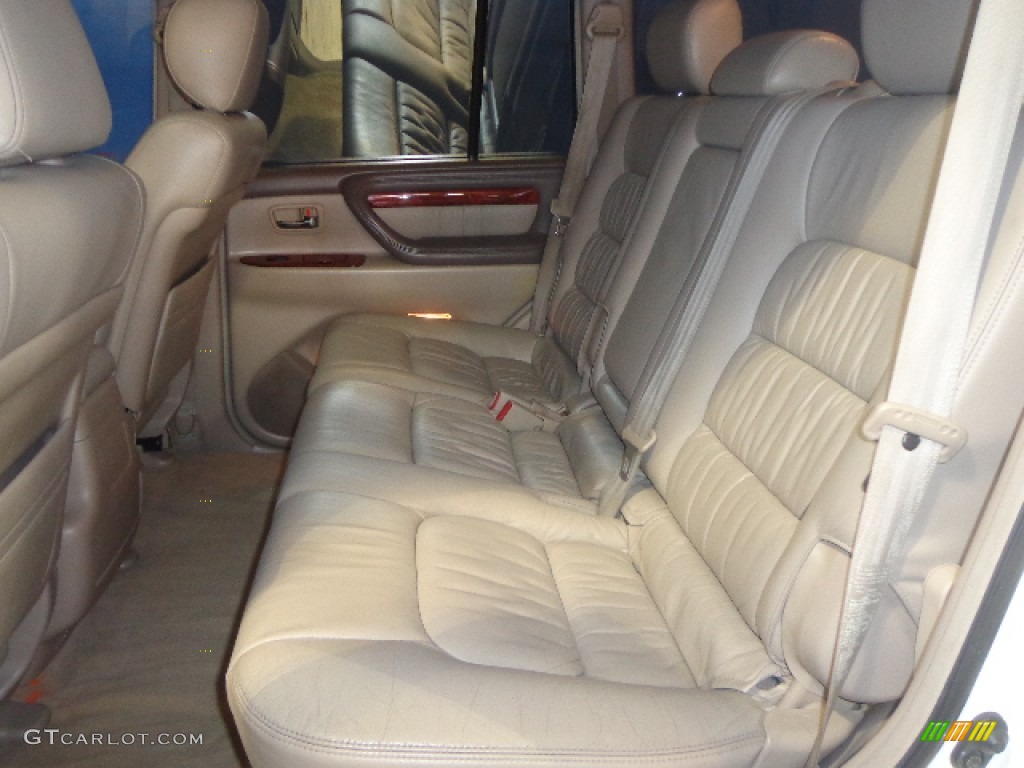 2002 LX 470 - Golden Pearl / Ivory photo #29