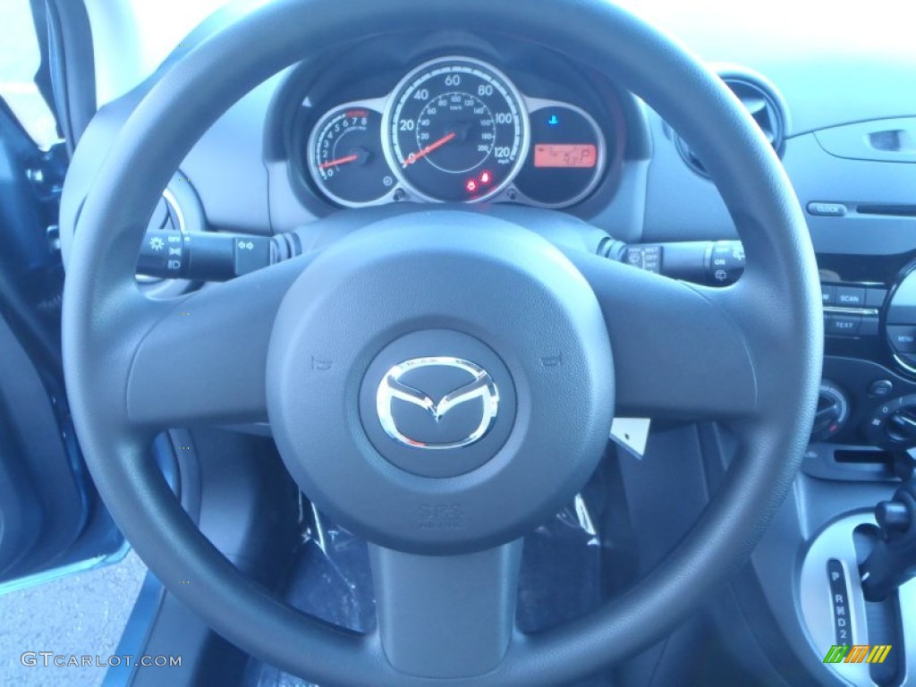 2014 Mazda2 Sport - Blue Reflex / Black photo #12