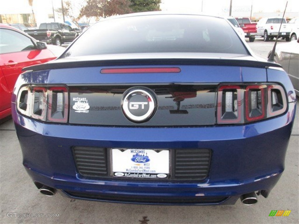 2014 Mustang GT Coupe - Deep Impact Blue / Charcoal Black photo #7