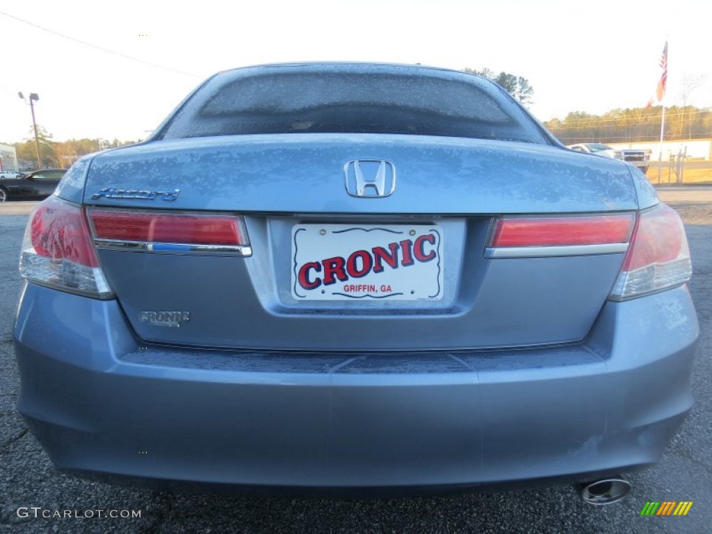 2011 Accord LX-P Sedan - Celestial Blue Metallic / Black photo #6