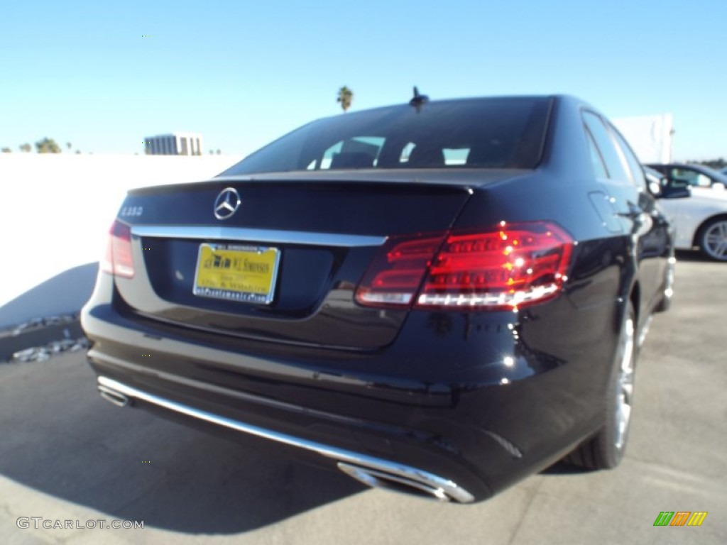 2014 E 350 Sport Sedan - Black / Black photo #4