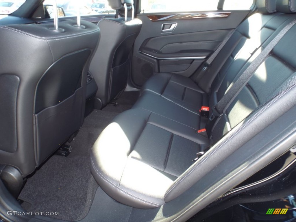 2014 E 350 Sport Sedan - Black / Black photo #8
