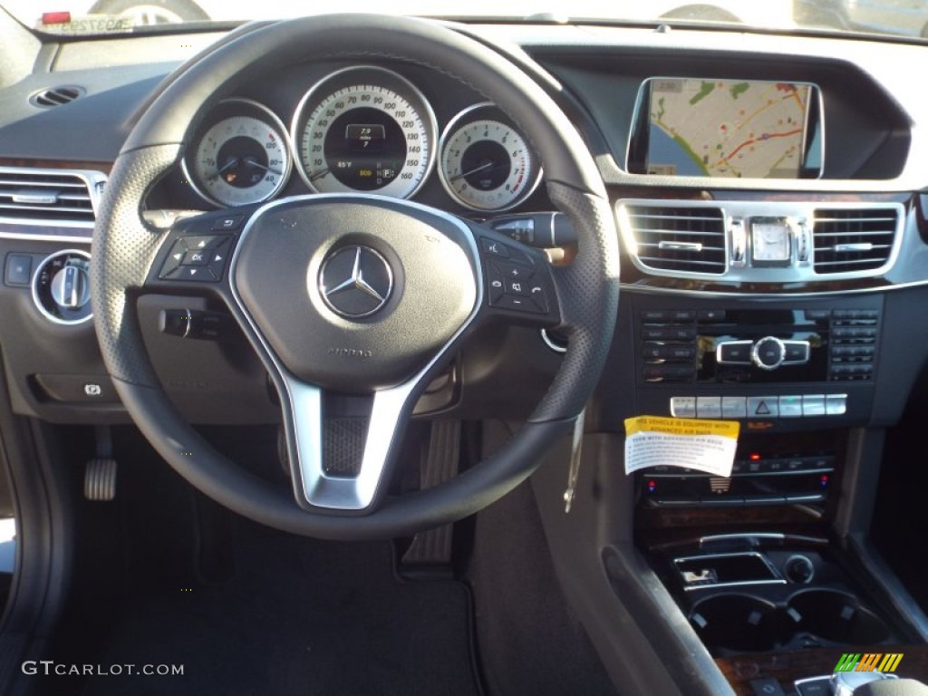 2014 E 350 Sport Sedan - Black / Black photo #9