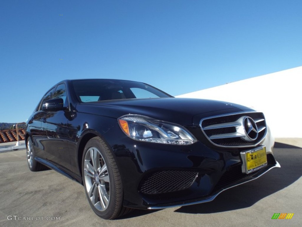 2014 E 350 Sport Sedan - Black / Black photo #11