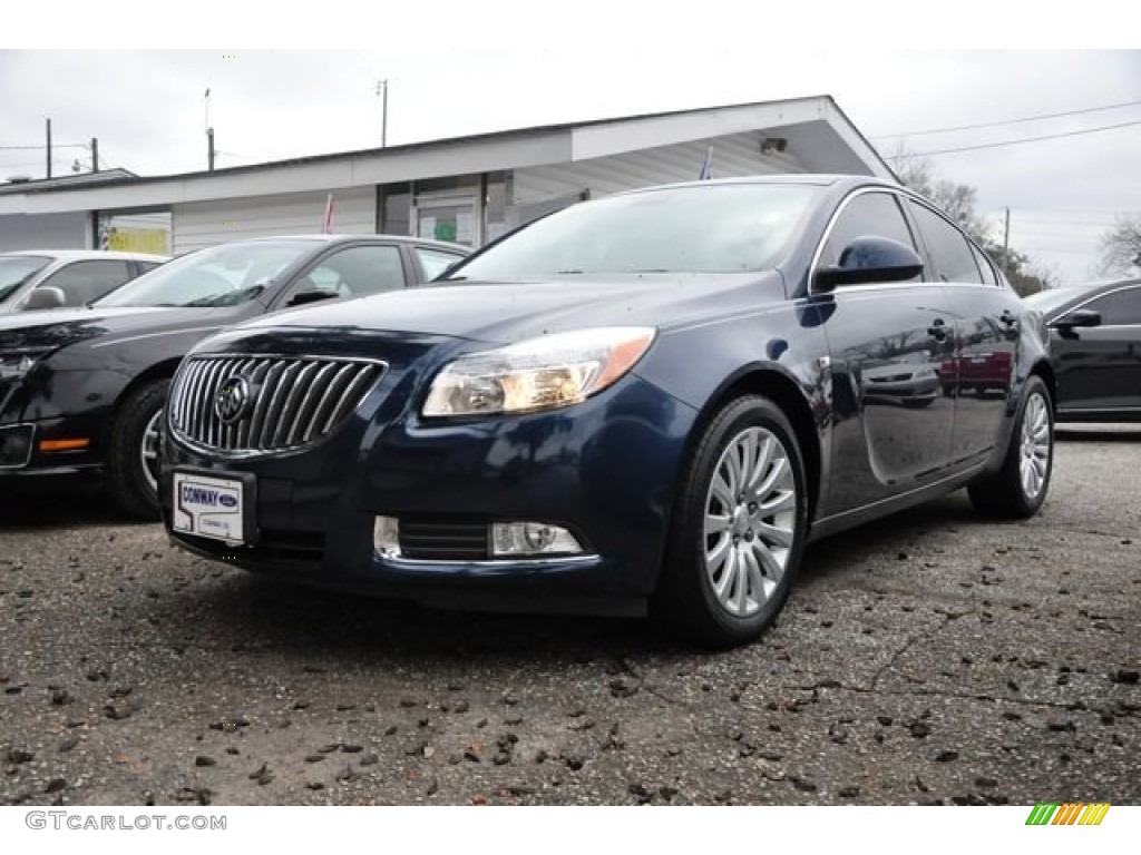 2011 Regal CXL - Majestic Blue Metallic / Ebony photo #1