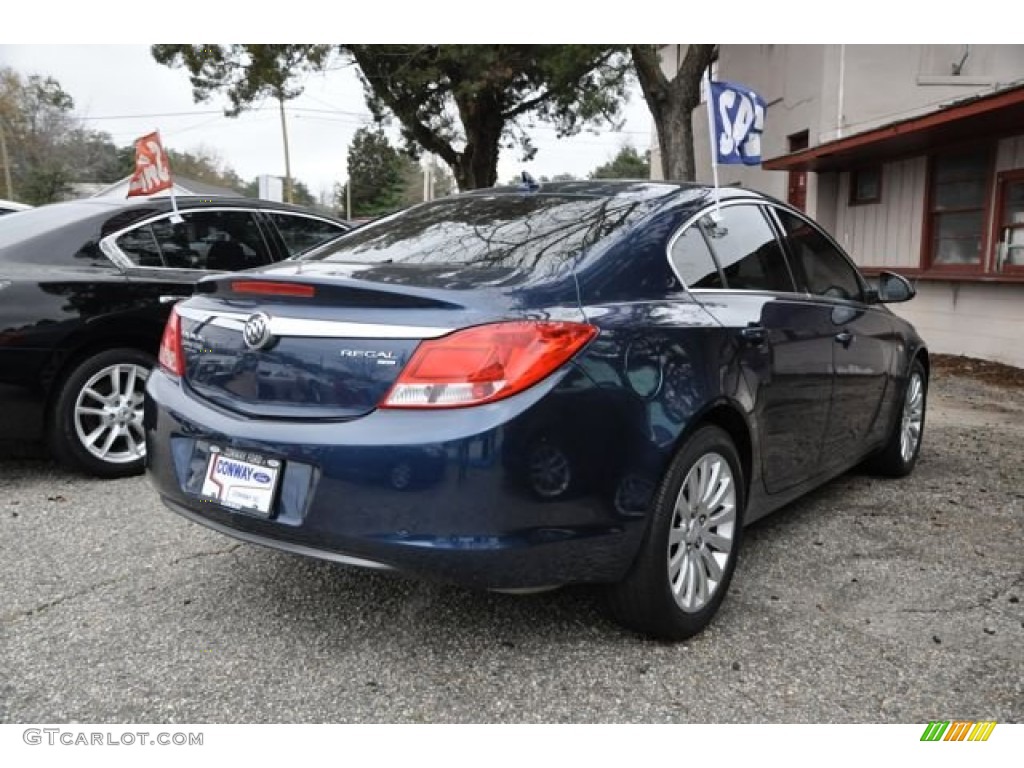 2011 Regal CXL - Majestic Blue Metallic / Ebony photo #4