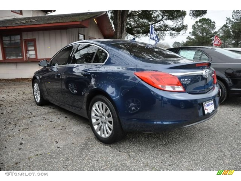 2011 Regal CXL - Majestic Blue Metallic / Ebony photo #6