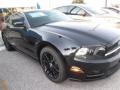 2014 Black Ford Mustang V6 Coupe  photo #3