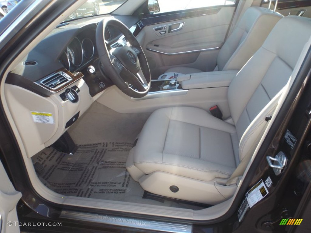 2014 E E250 BlueTEC Sedan - Dolomite Brown Metallic / Silk Beige/Espresso Brown photo #7