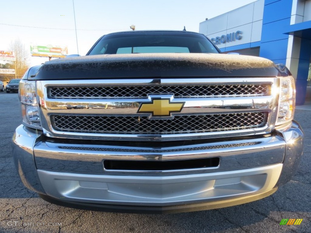 2013 Silverado 1500 LS Regular Cab - Black / Dark Titanium photo #2