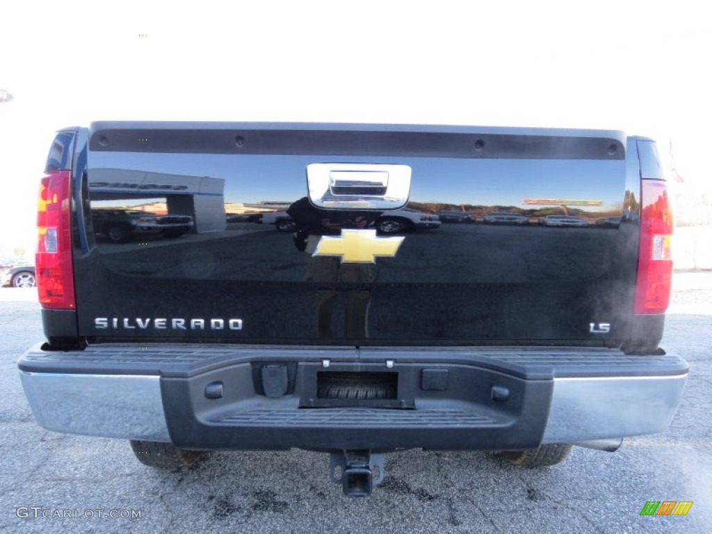 2013 Silverado 1500 LS Regular Cab - Black / Dark Titanium photo #6