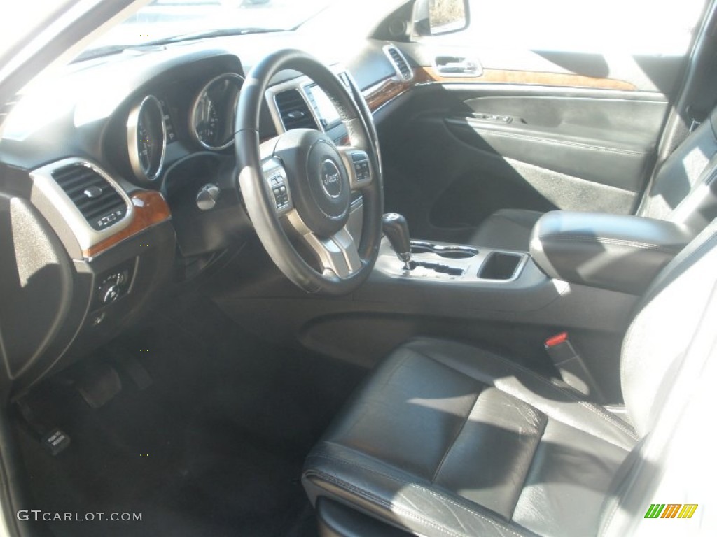 2012 Grand Cherokee Limited - Bright Silver Metallic / Black photo #22