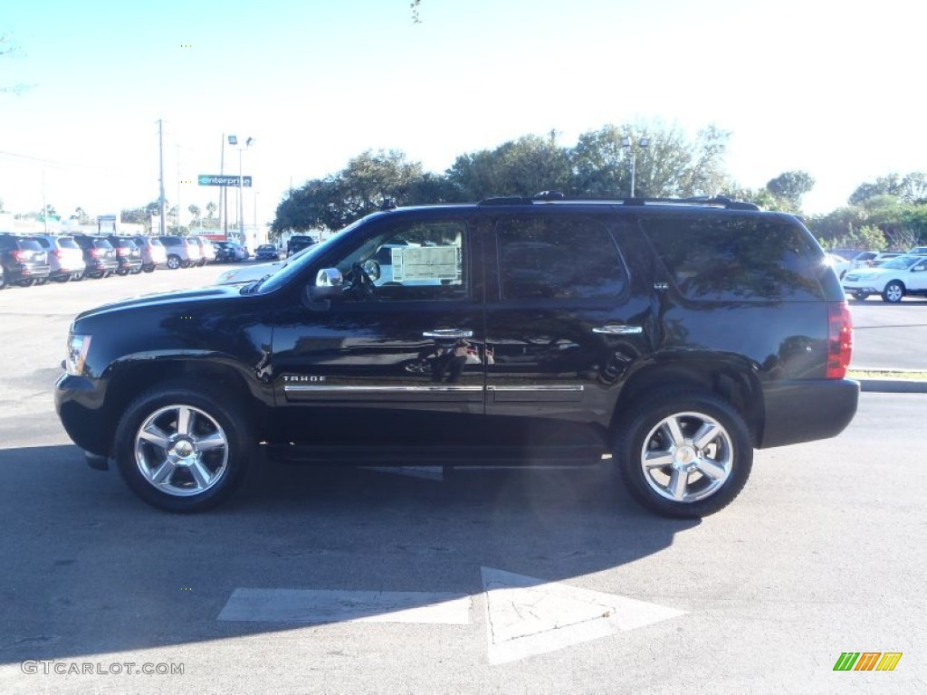 2014 Tahoe LTZ - Black / Ebony photo #3