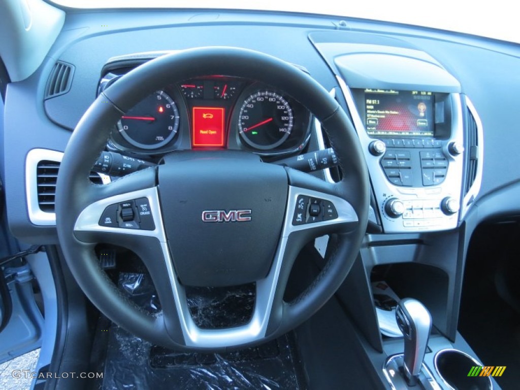 2014 GMC Terrain SLE Jet Black Steering Wheel Photo #89767872