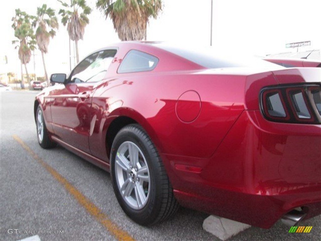 2014 Mustang V6 Coupe - Ruby Red / Charcoal Black photo #19