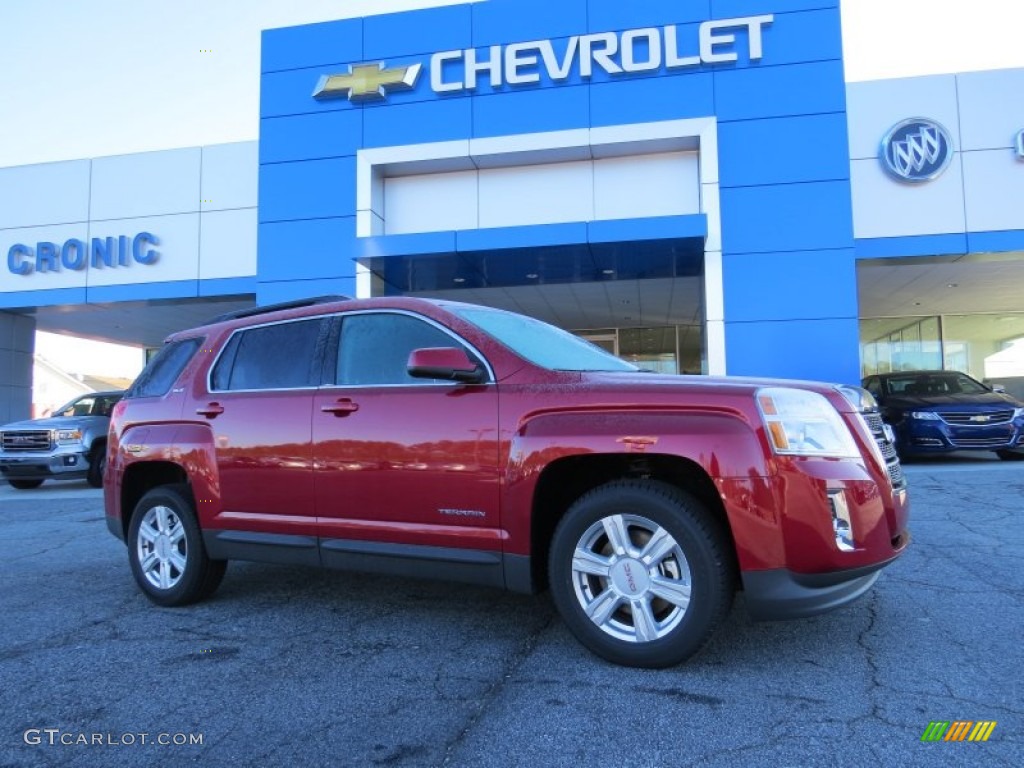 2014 Terrain SLE - Crystal Red Tintcoat / Jet Black photo #1