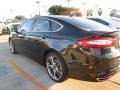 2014 Dark Side Ford Fusion Titanium  photo #7