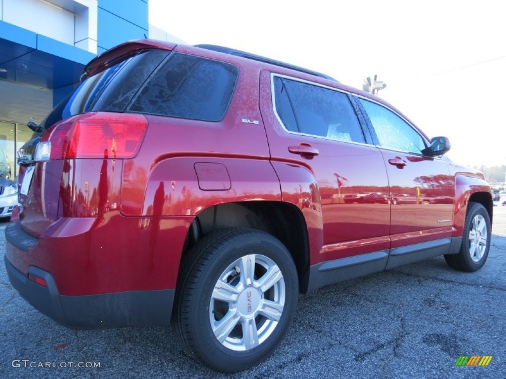 2014 Terrain SLE - Crystal Red Tintcoat / Jet Black photo #7