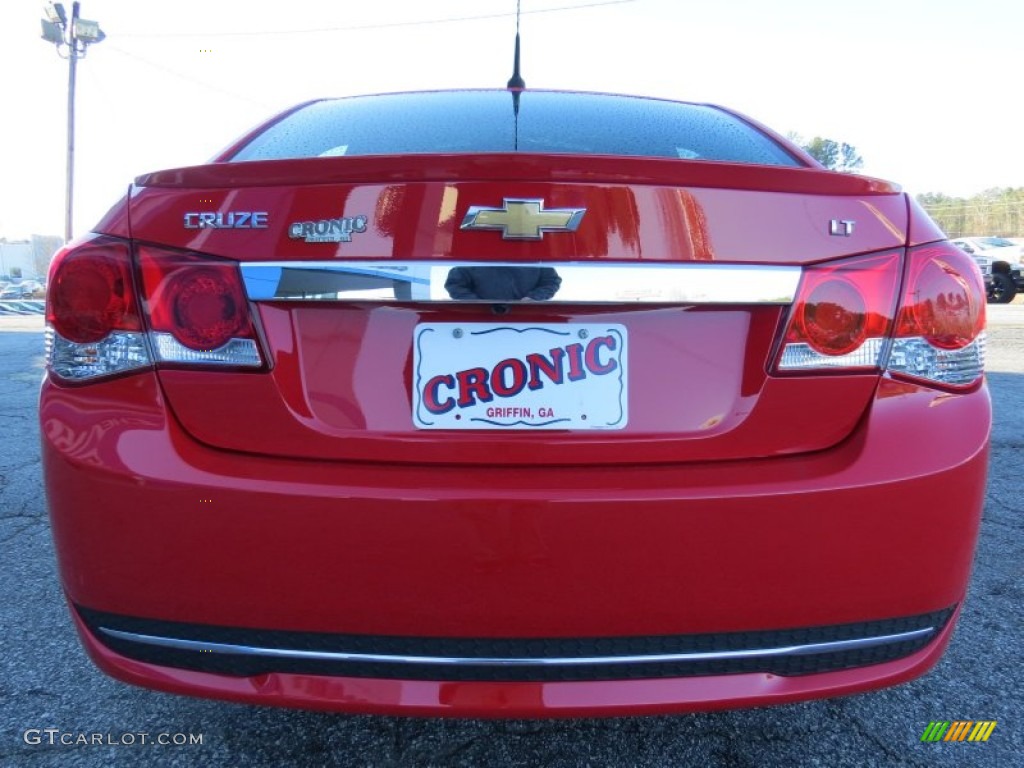 2014 Cruze LT - Red Hot / Jet Black/Sport Red photo #6