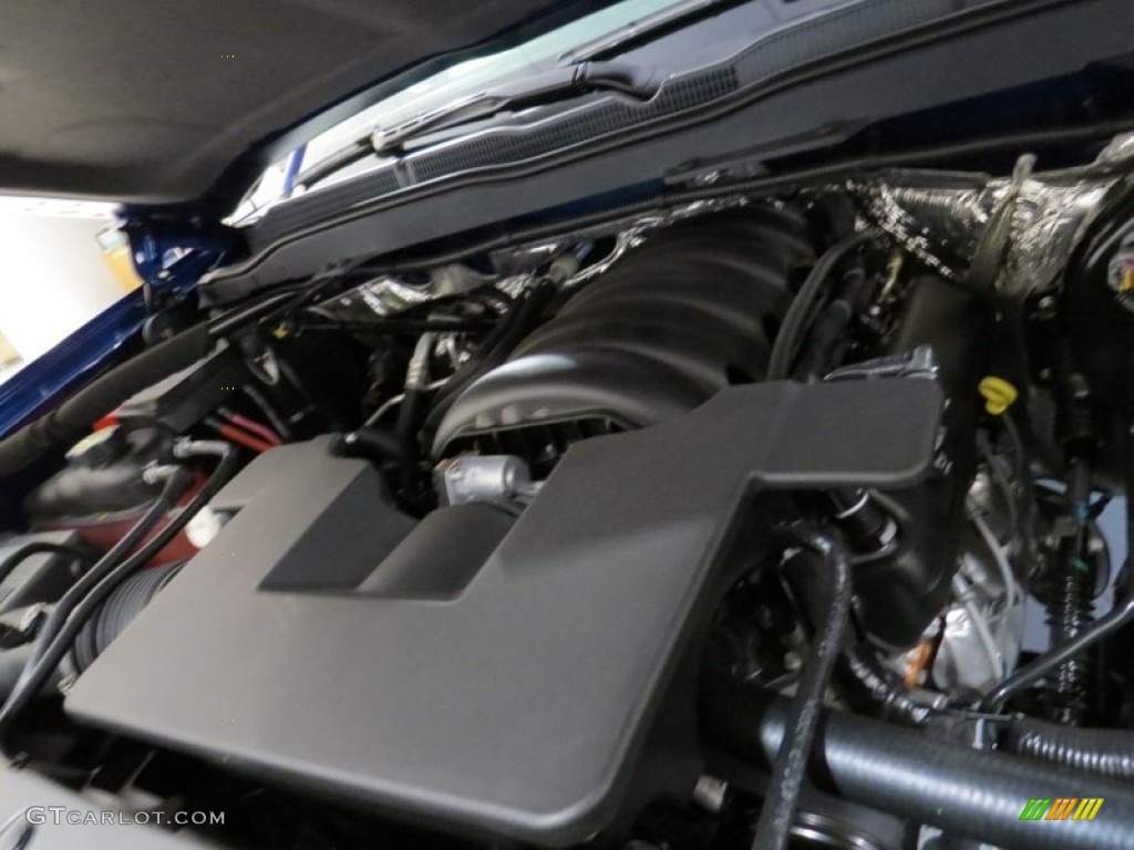 2014 Silverado 1500 LT Z71 Crew Cab - Blue Topaz Metallic / Jet Black photo #11