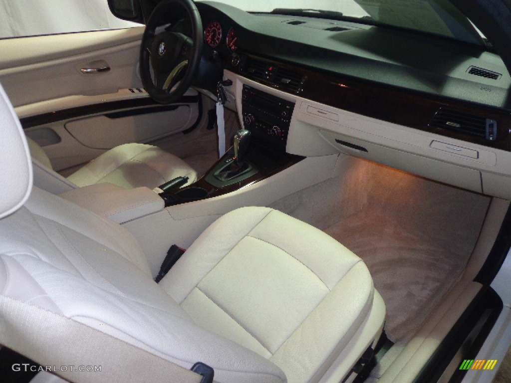 2011 3 Series 328i Convertible - Mineral White Metallic / Cream Beige Dakota Leather photo #31