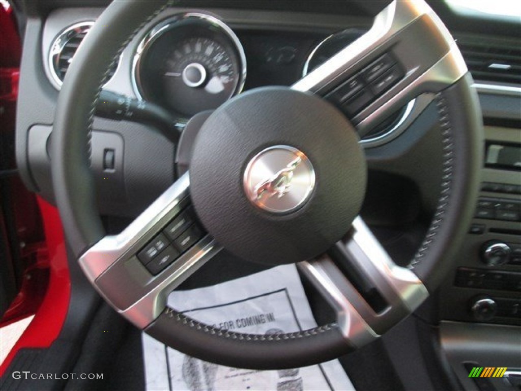 2014 Mustang V6 Coupe - Race Red / Charcoal Black photo #28