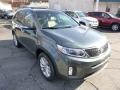 2014 Sage Green Kia Sorento EX V6 AWD  photo #2