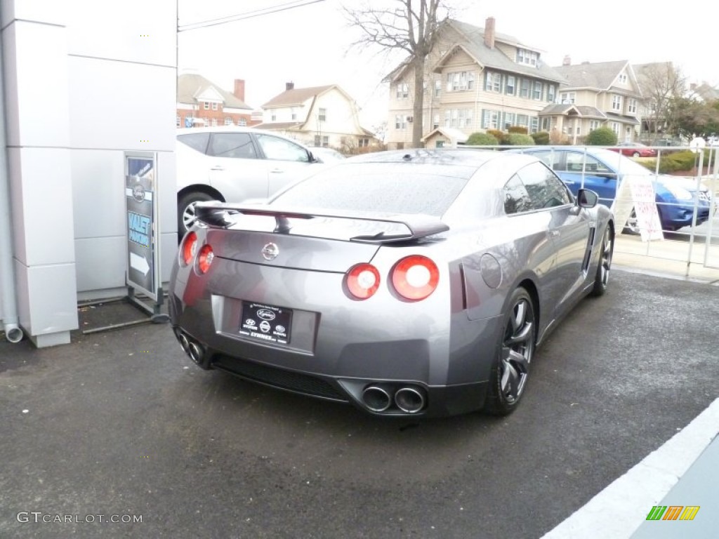 2009 GT-R Premium - Titanium Metallic / Black photo #7