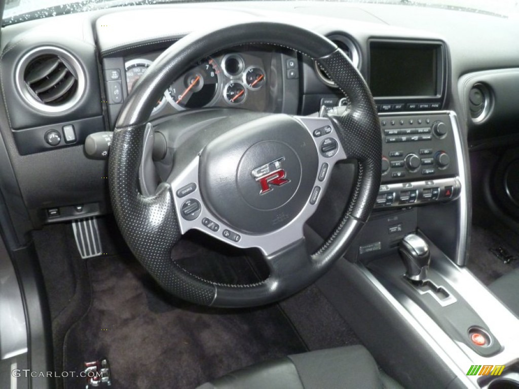 2009 GT-R Premium - Titanium Metallic / Black photo #15