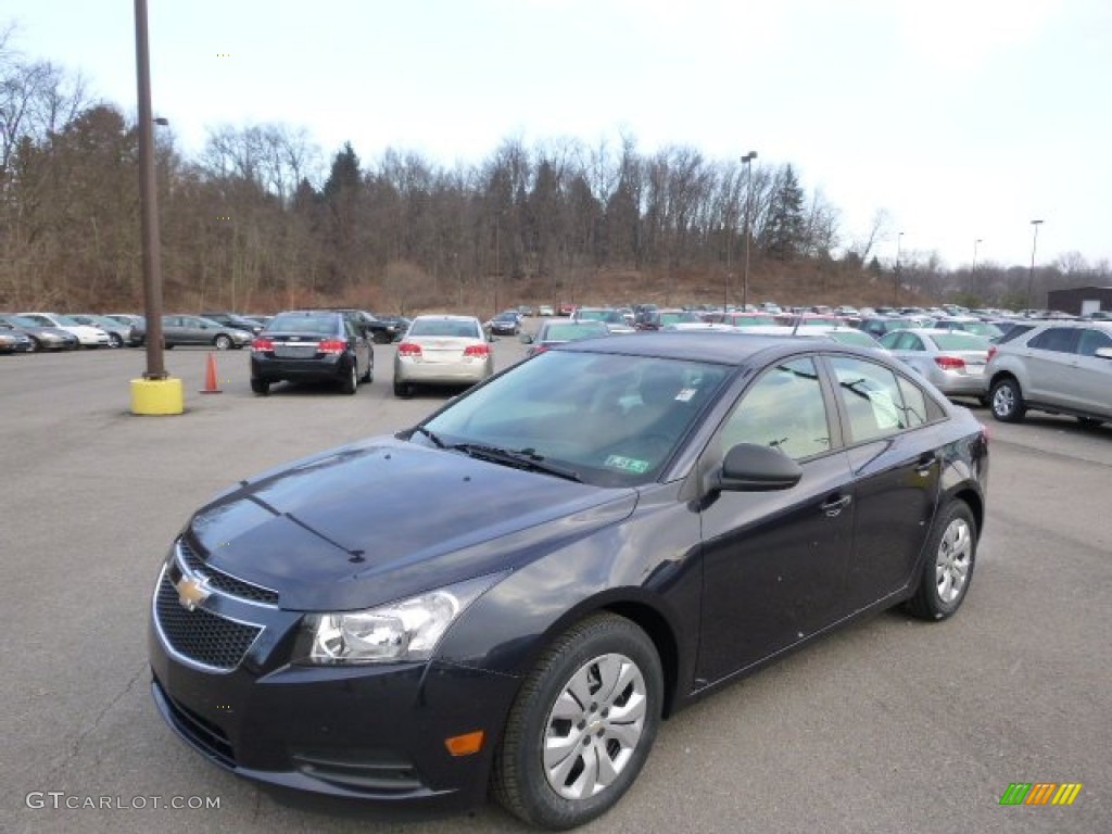 2014 Cruze LS - Blue Ray Metallic / Jet Black/Medium Titanium photo #1