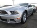 2014 Ingot Silver Ford Mustang V6 Coupe  photo #1