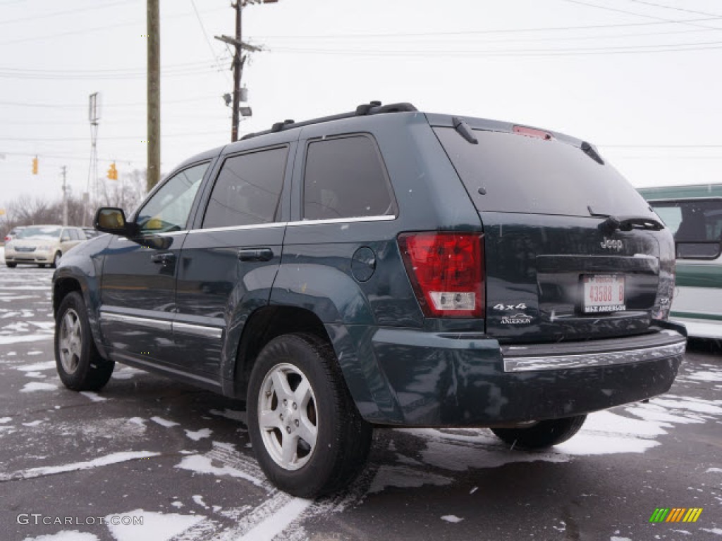 2005 Grand Cherokee Limited 4x4 - Deep Beryl Green Pearl / Medium Slate Gray photo #3