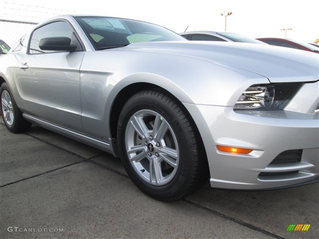 2014 Mustang V6 Coupe - Ingot Silver / Charcoal Black photo #21