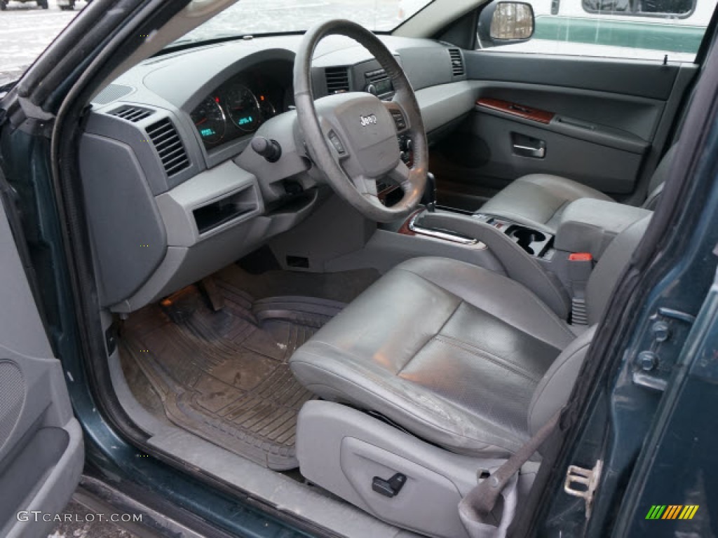 2005 Grand Cherokee Limited 4x4 - Deep Beryl Green Pearl / Medium Slate Gray photo #5
