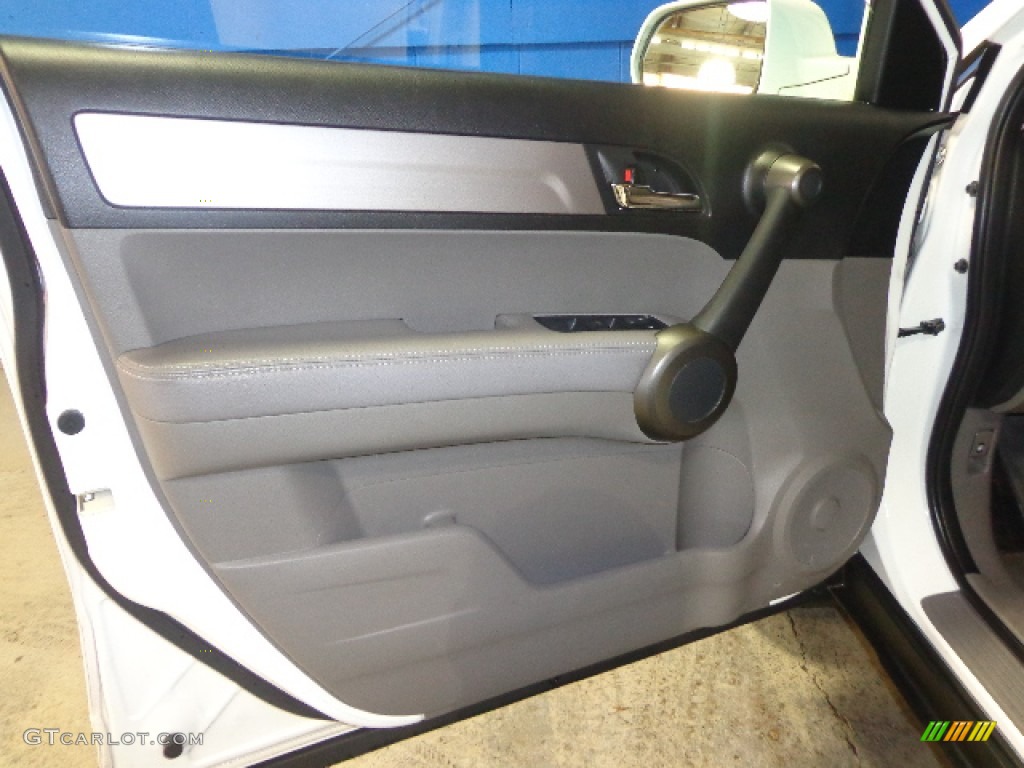 2011 CR-V EX-L 4WD - Taffeta White / Black photo #15