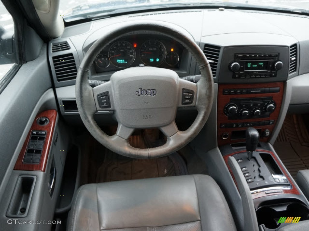 2005 Grand Cherokee Limited 4x4 - Deep Beryl Green Pearl / Medium Slate Gray photo #7